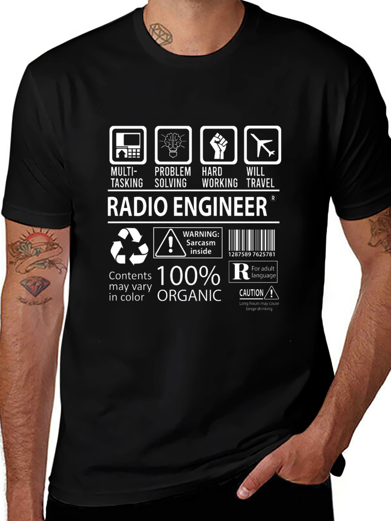 Radio Engineer Graphic T-Shirt