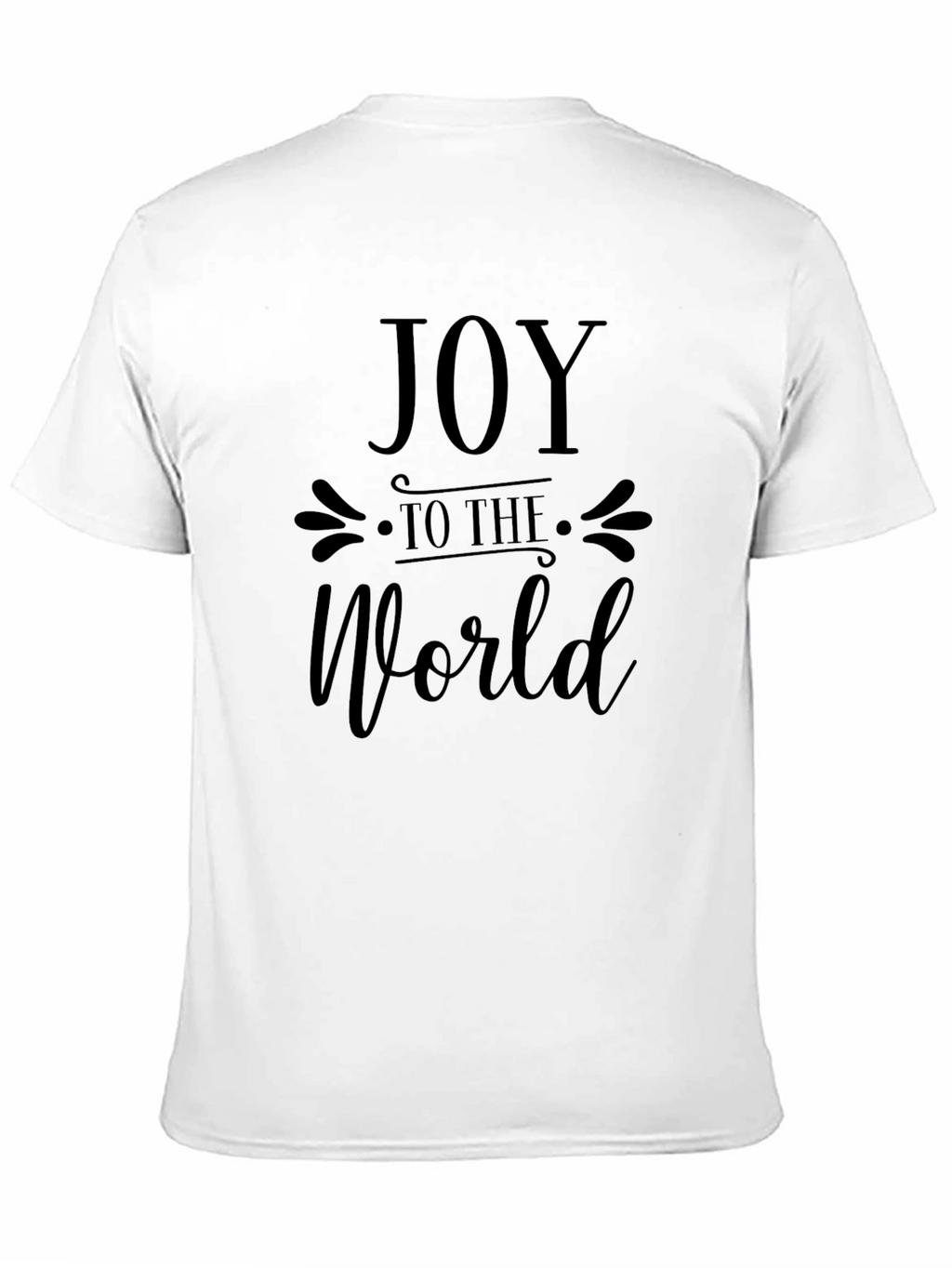 Joy to the World Graphic Tee - Black