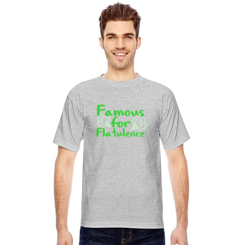 Famous For Flatulence Two Color Vector