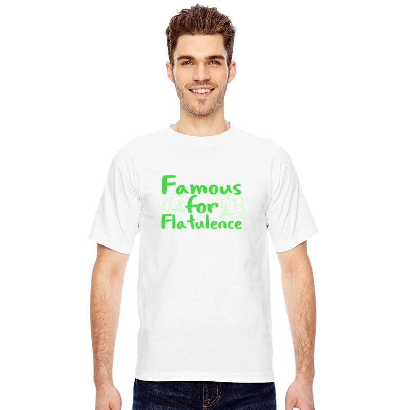 Famous For Flatulence Two Color Vector