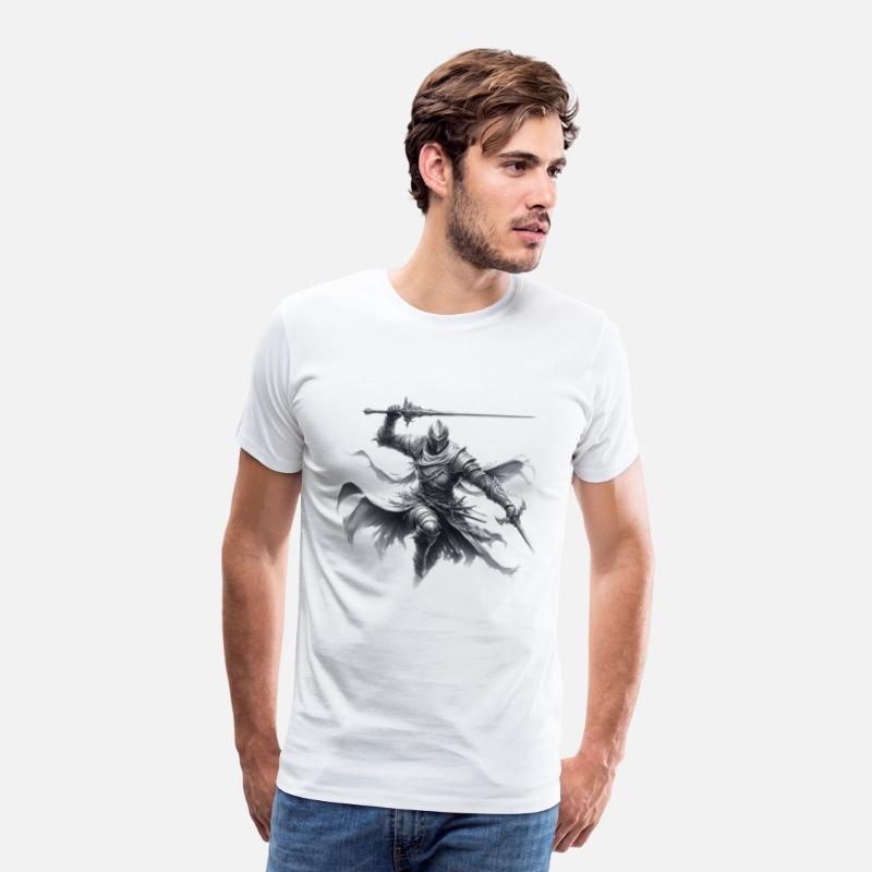 Fantasy Drawing of a Warrior Art 3