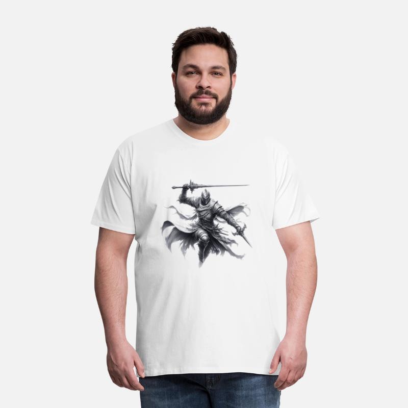 Fantasy Drawing of a Warrior Art 3