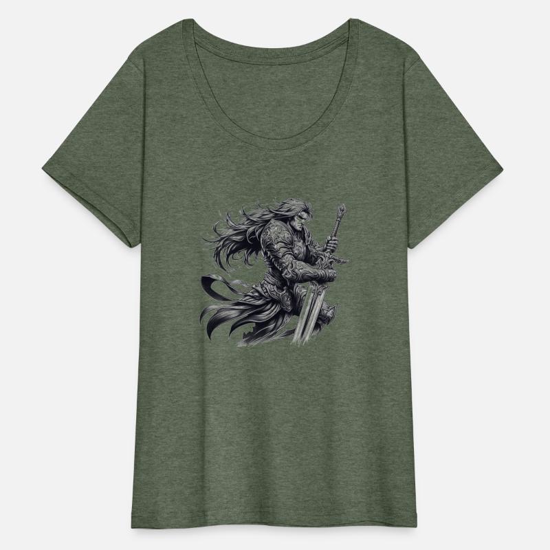 Fantasy Drawing of a Warrior Art 9