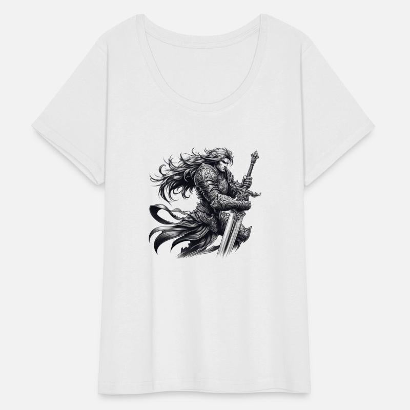 Fantasy Drawing of a Warrior Art 9