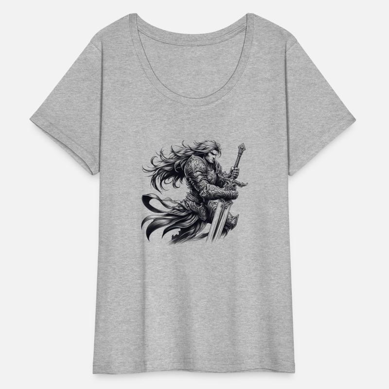 Fantasy Drawing of a Warrior Art 9