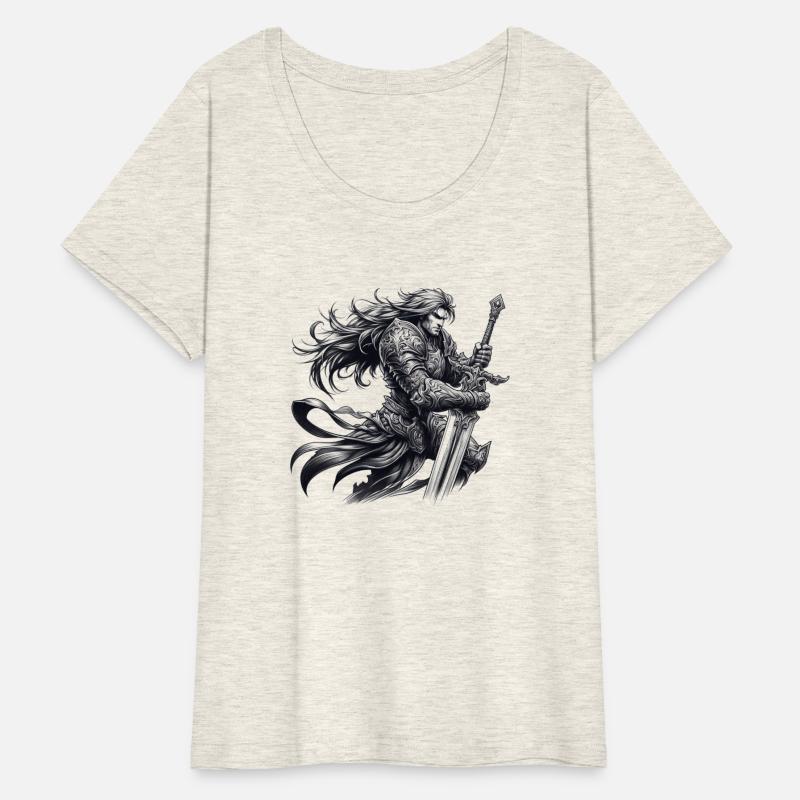 Fantasy Drawing of a Warrior Art 9