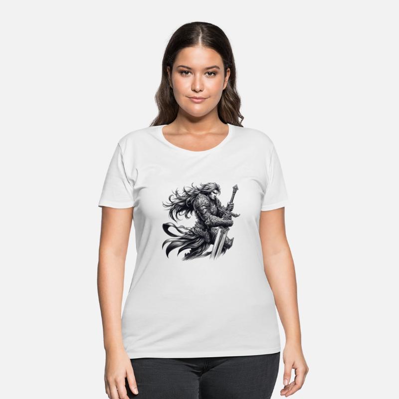 Fantasy Drawing of a Warrior Art 9