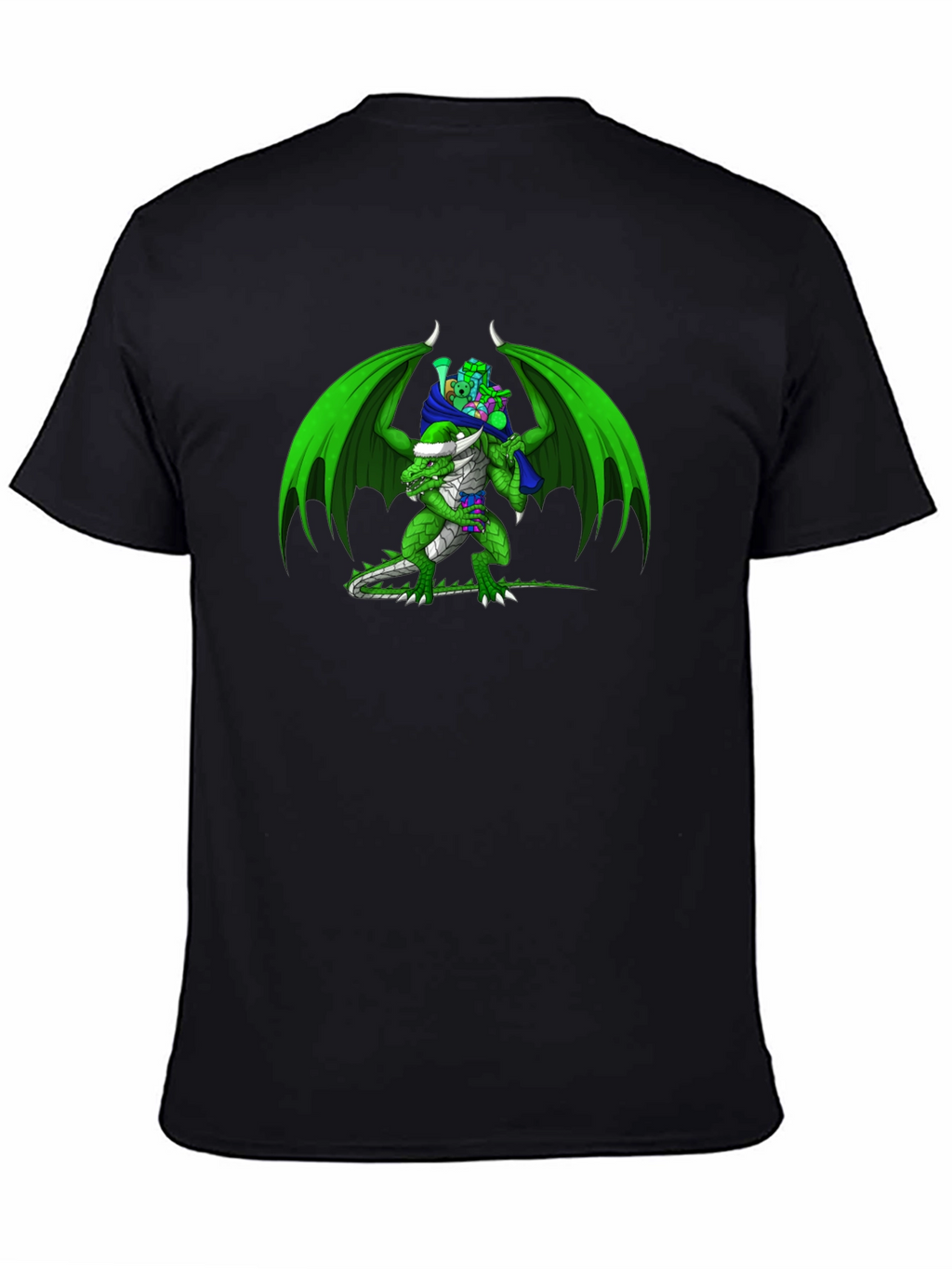 Dragon & Goblin Graphic Tee - Black