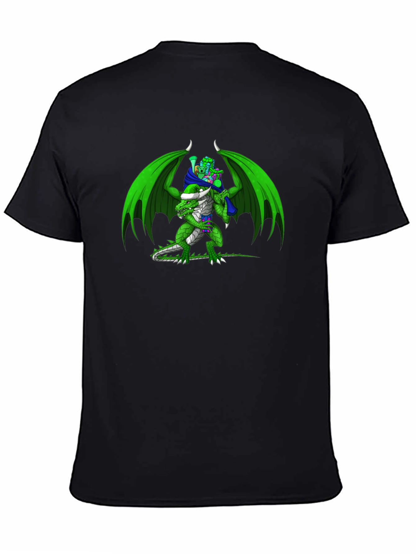 Dragon & Goblin Graphic Tee - Black
