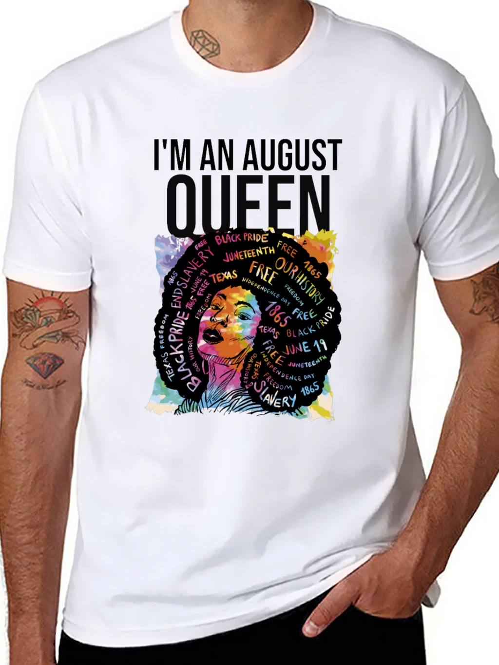 Im an August Queen Juneteenth T-Shirt