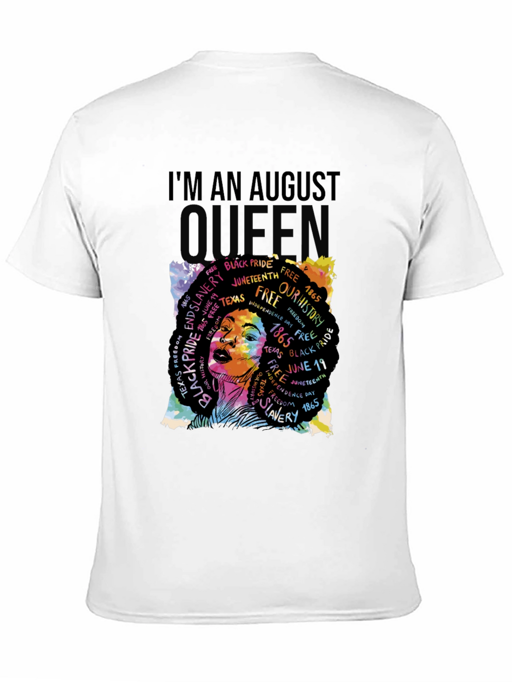 Im an August Queen Juneteenth T-Shirt