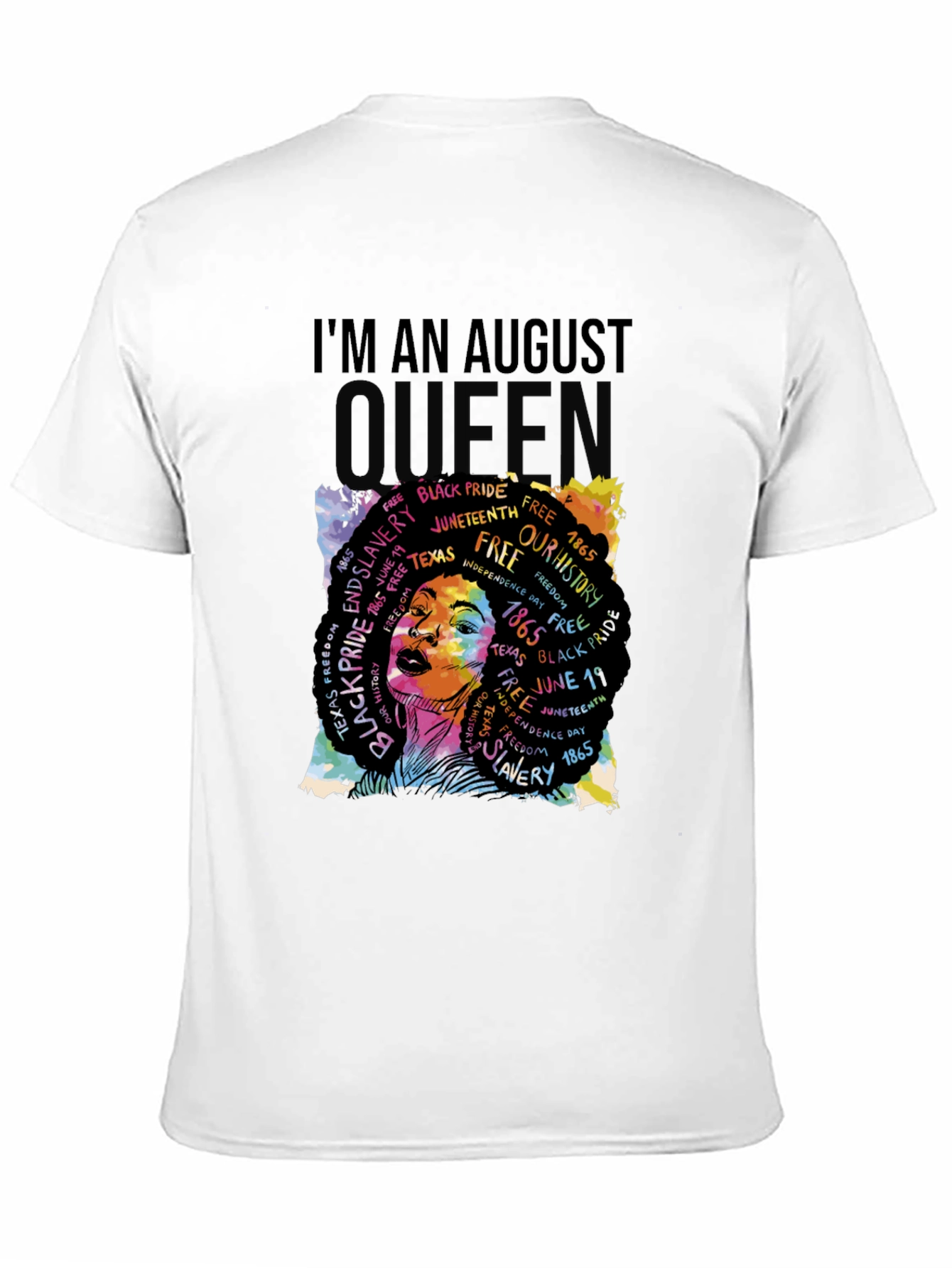 Im an August Queen Juneteenth T-Shirt
