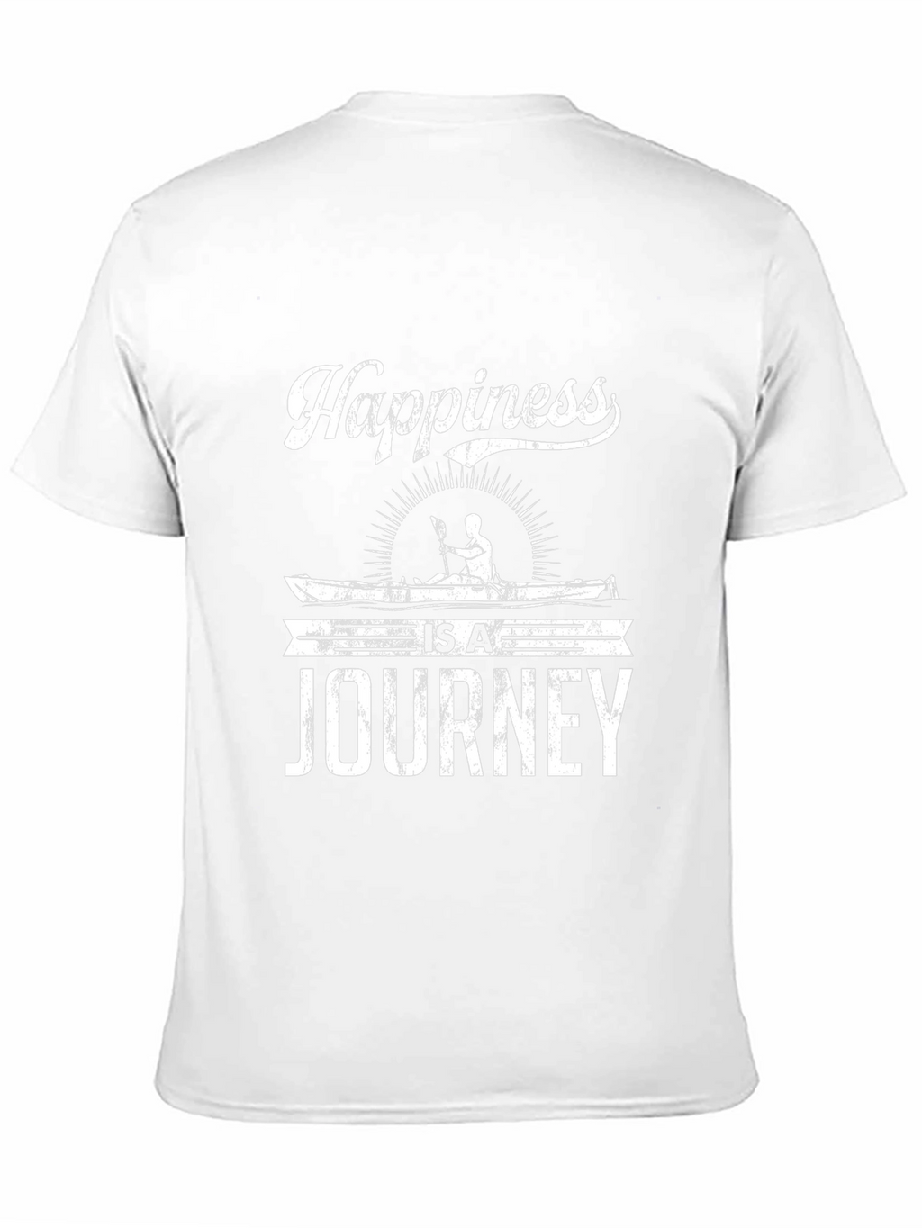 Happiness is a Journey T-Shirt Black