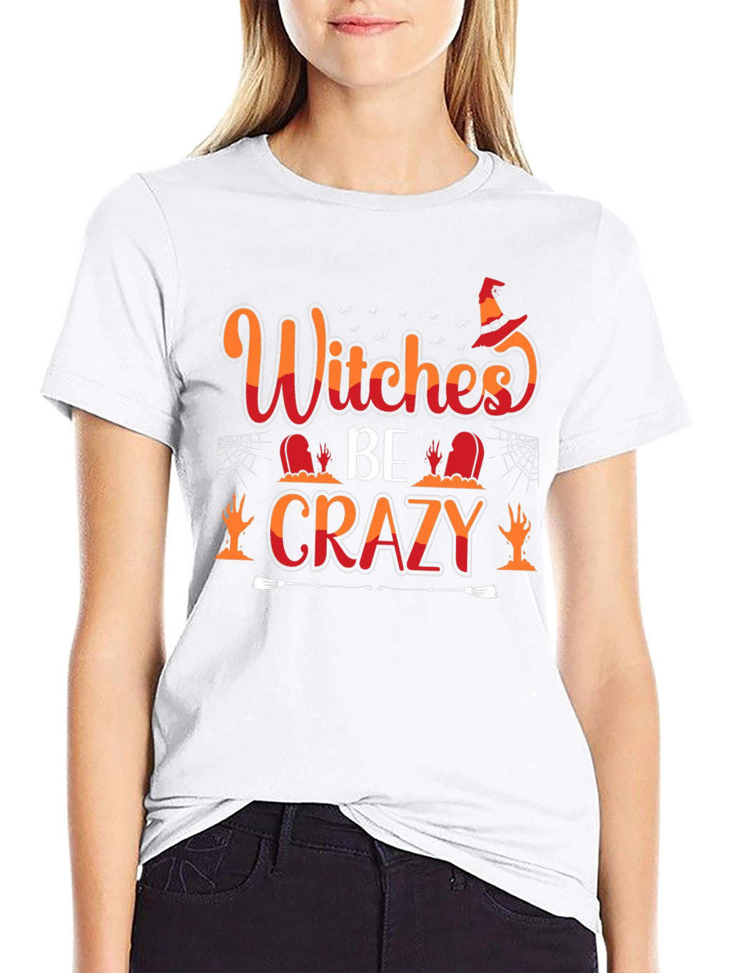 Witches Be Crazy T-Shirt - Halloween Graphic Tee