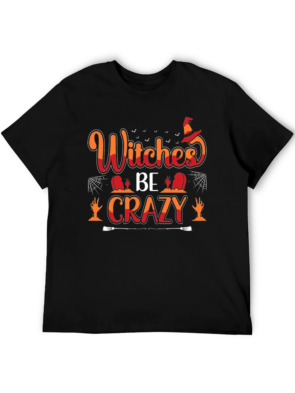Witches Be Crazy T-Shirt - Halloween Graphic Tee