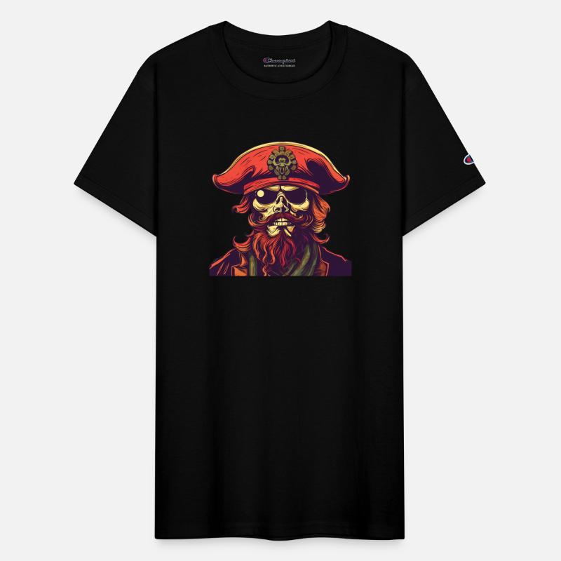 Fierce Pirate Skull Set Sail for Adventure