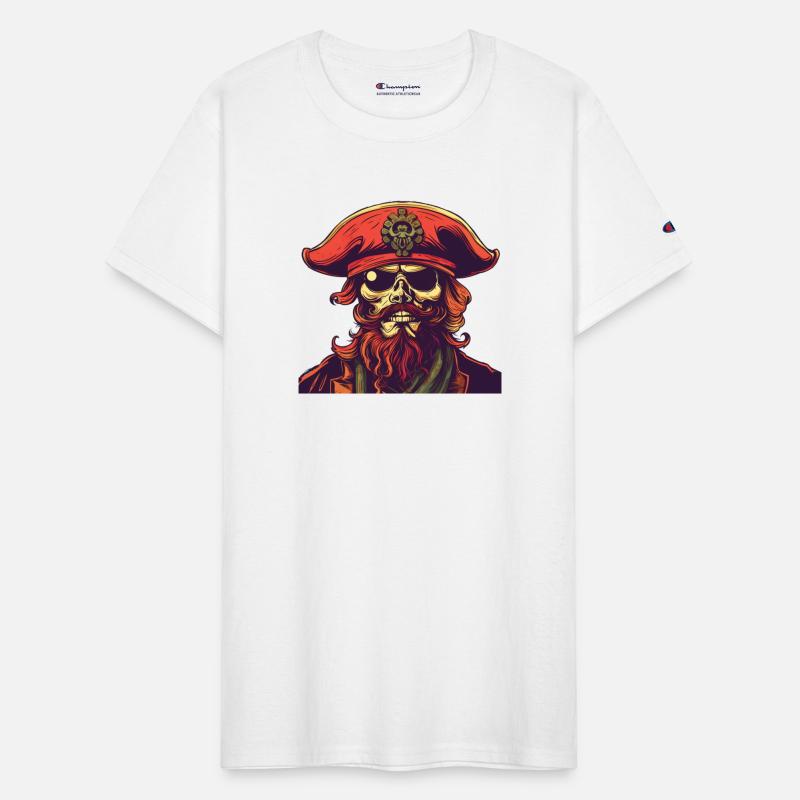 Fierce Pirate Skull Set Sail for Adventure