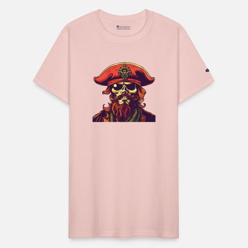 Fierce Pirate Skull Set Sail for Adventure