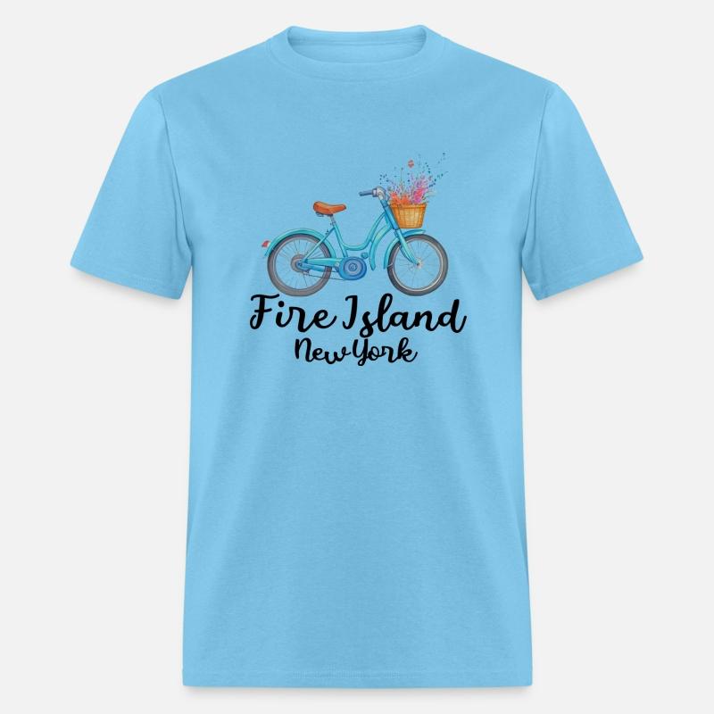 Fire Island bicycle barrier beach summer vacation