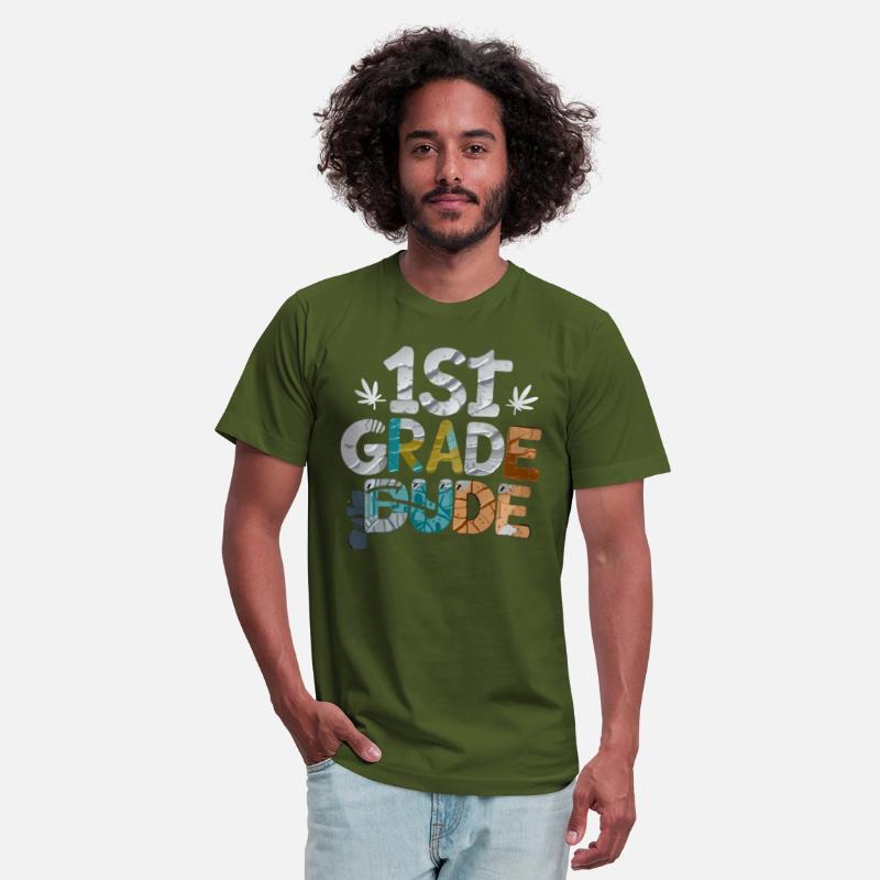 First Grade Adventure Typography Tee