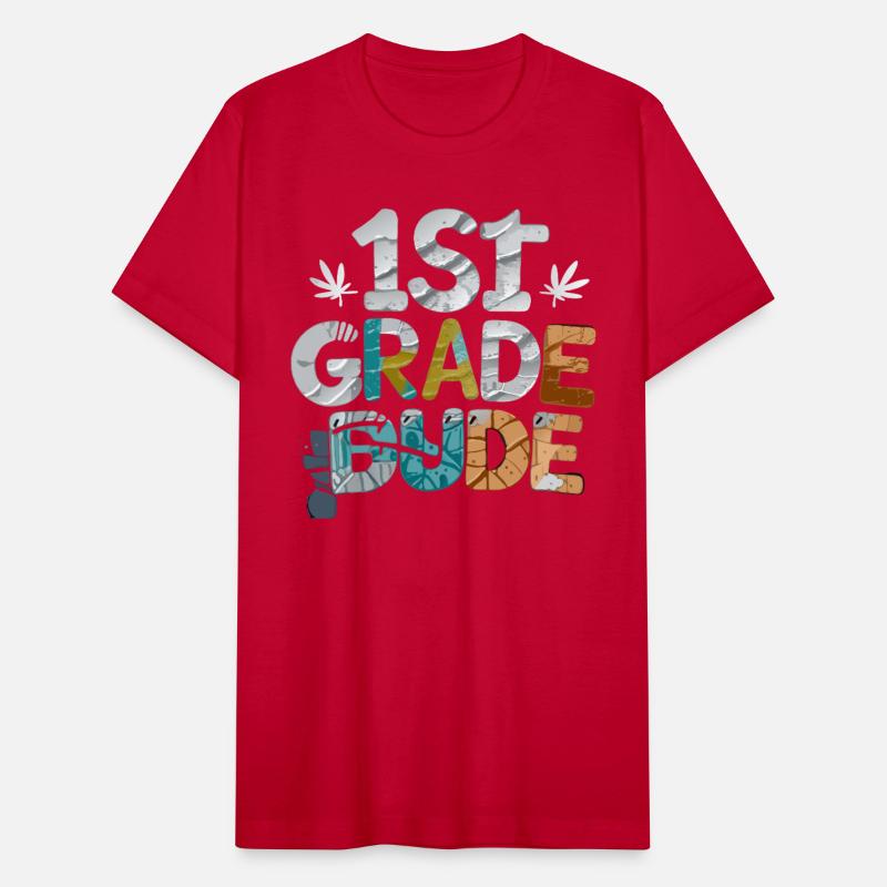 First Grade Adventure Typography Tee