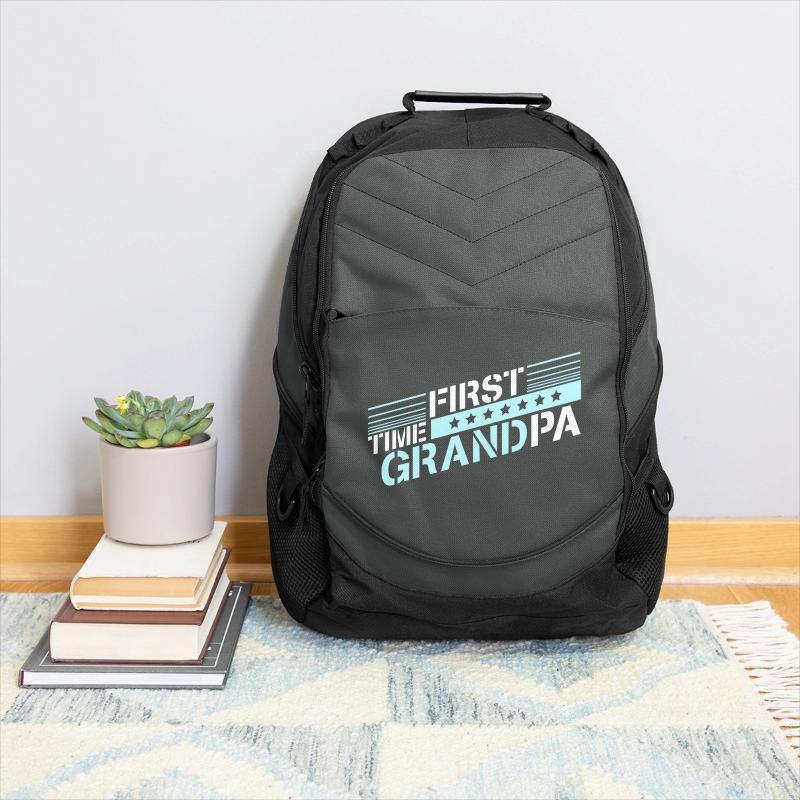 First Time Grandpa Deluxe Best Super Grandfather