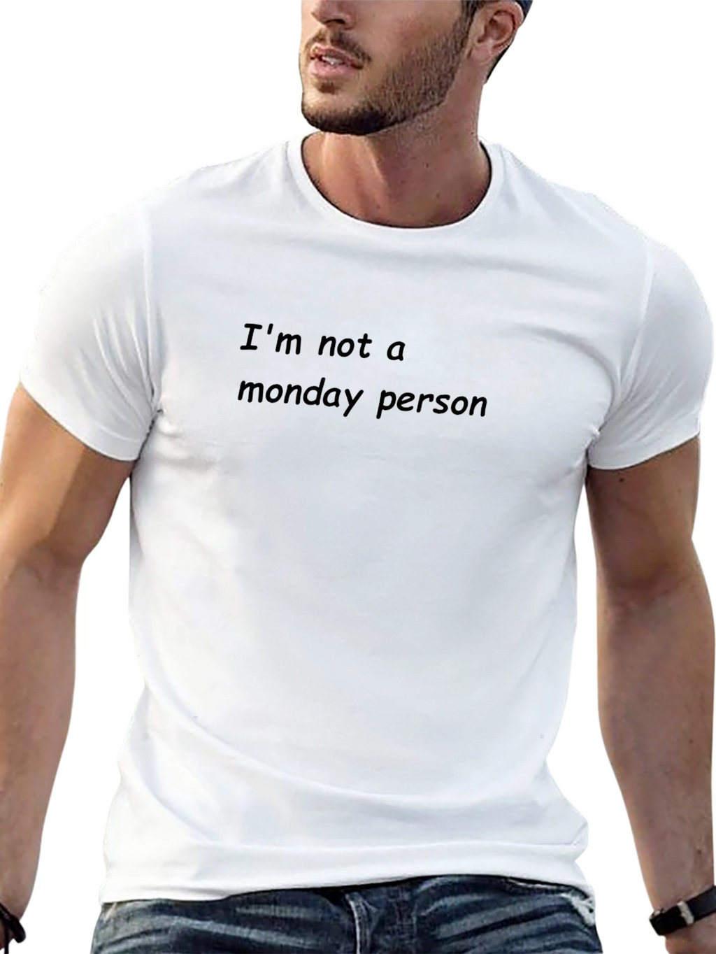 Im Not A Monday Person Graphic Tee