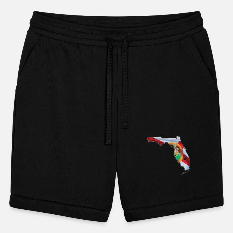 Florida State Flag in Florida State Map