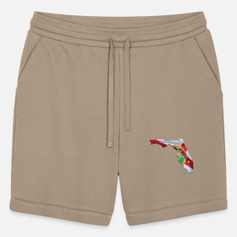 Florida State Flag in Florida State Map