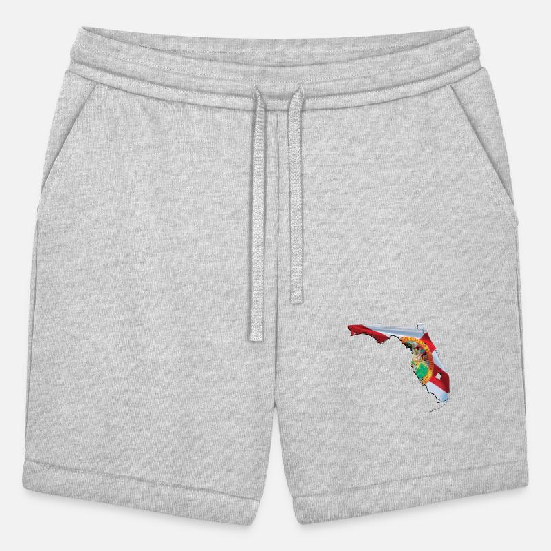 Florida State Flag in Florida State Map