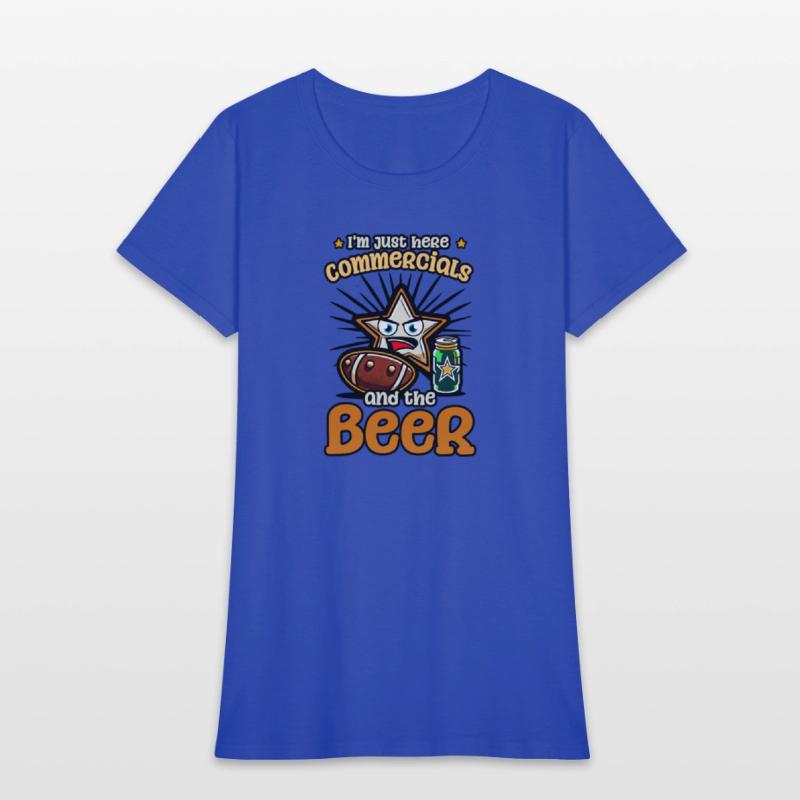 Football Lover Here For Comercials And Beer