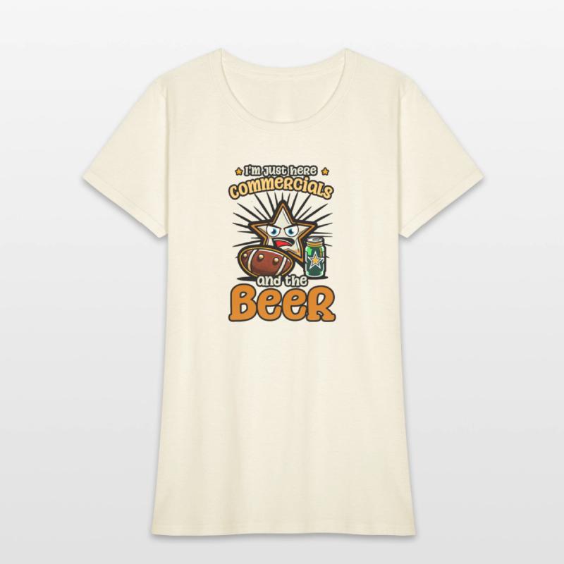 Football Lover Here For Comercials And Beer