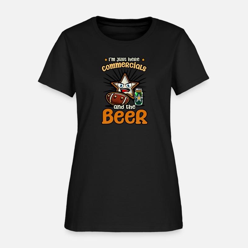 Football Lover Here For Comercials And Beer