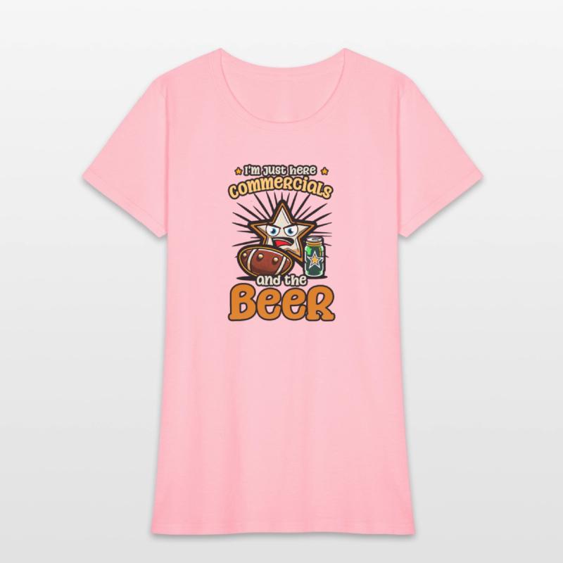 Football Lover Here For Comercials And Beer