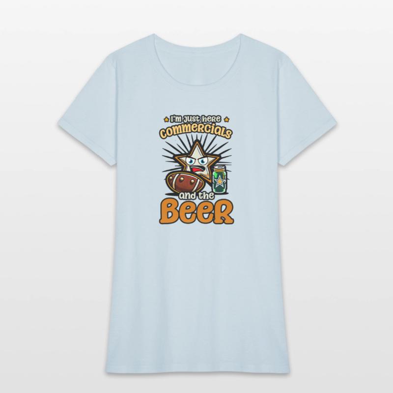 Football Lover Here For Comercials And Beer