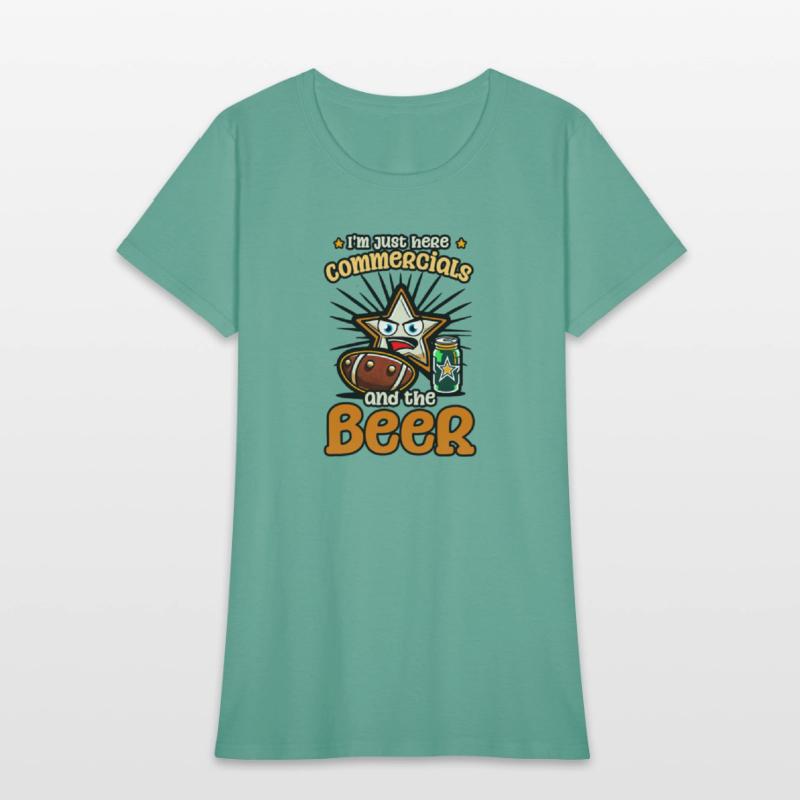 Football Lover Here For Comercials And Beer