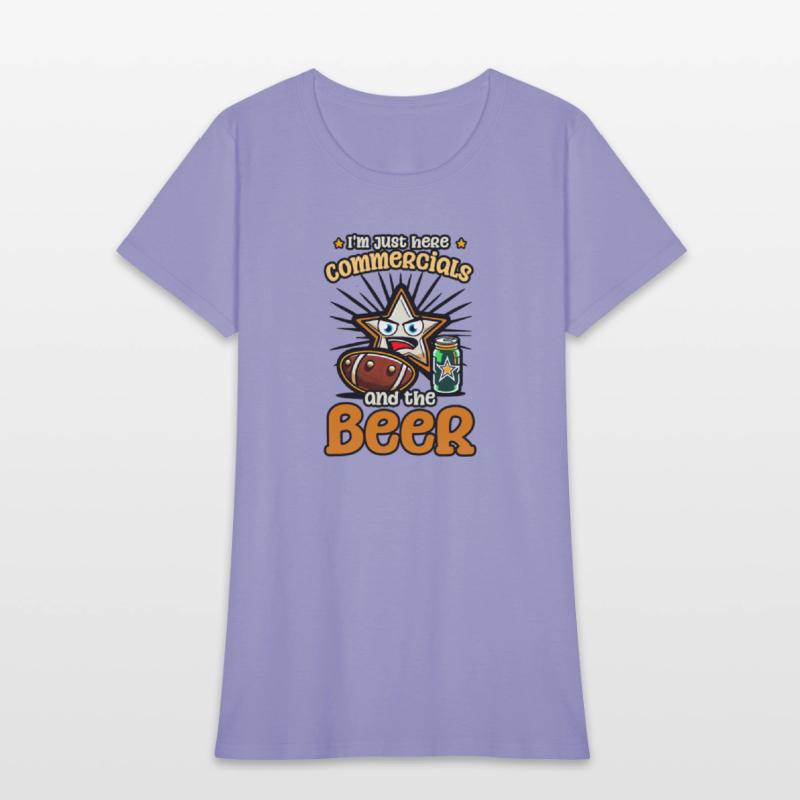 Football Lover Here For Comercials And Beer