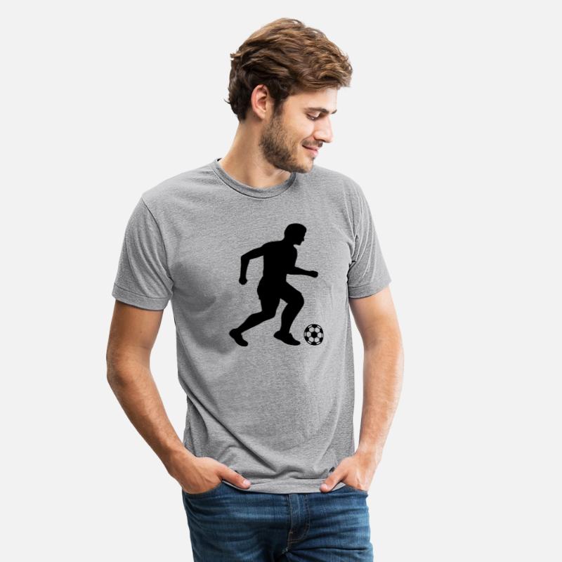 Footballer sport silhouette design