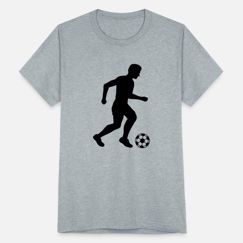 Footballer sport silhouette design
