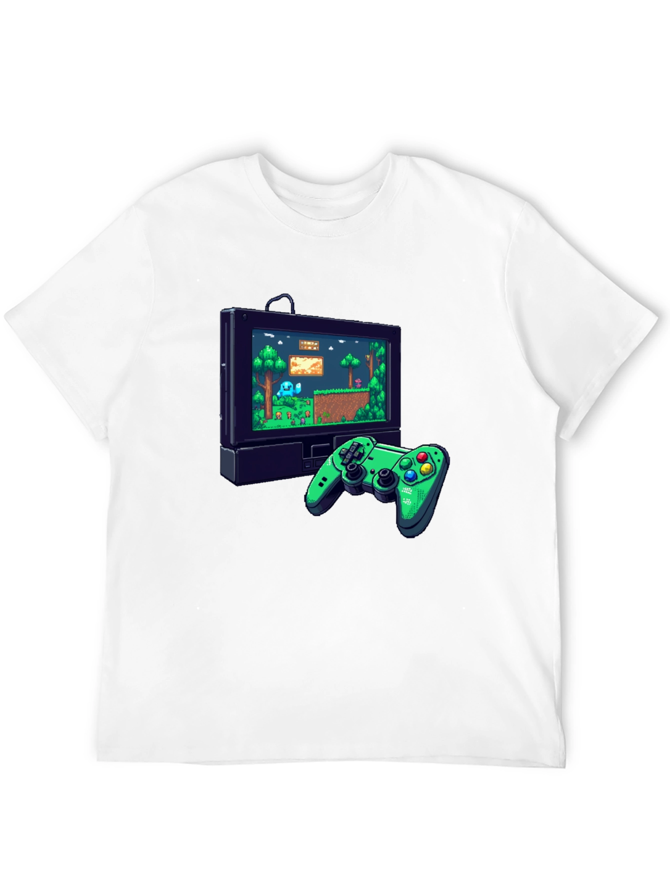 Retro Game Console Graphic Tee