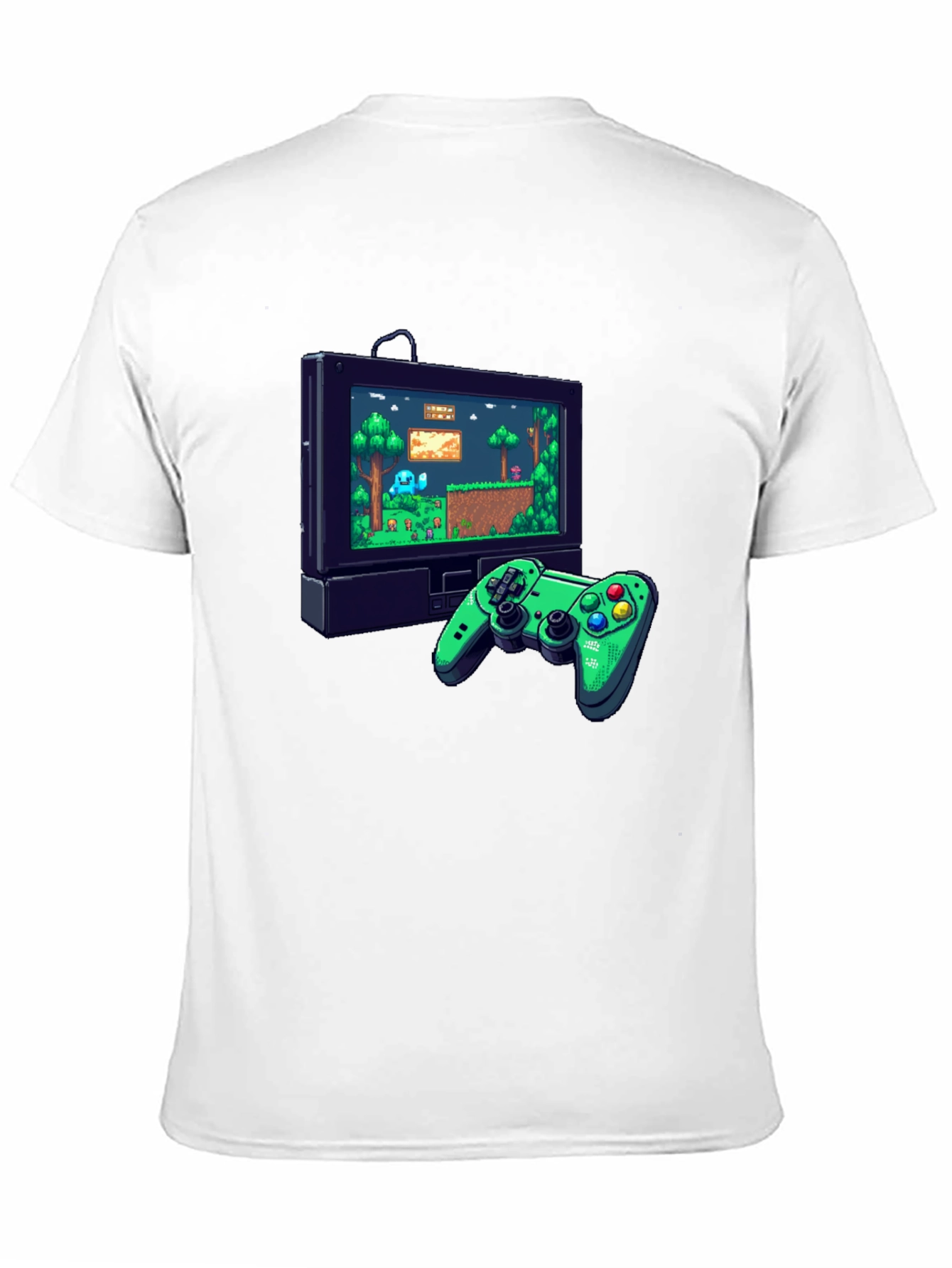 Retro Game Console Graphic Tee