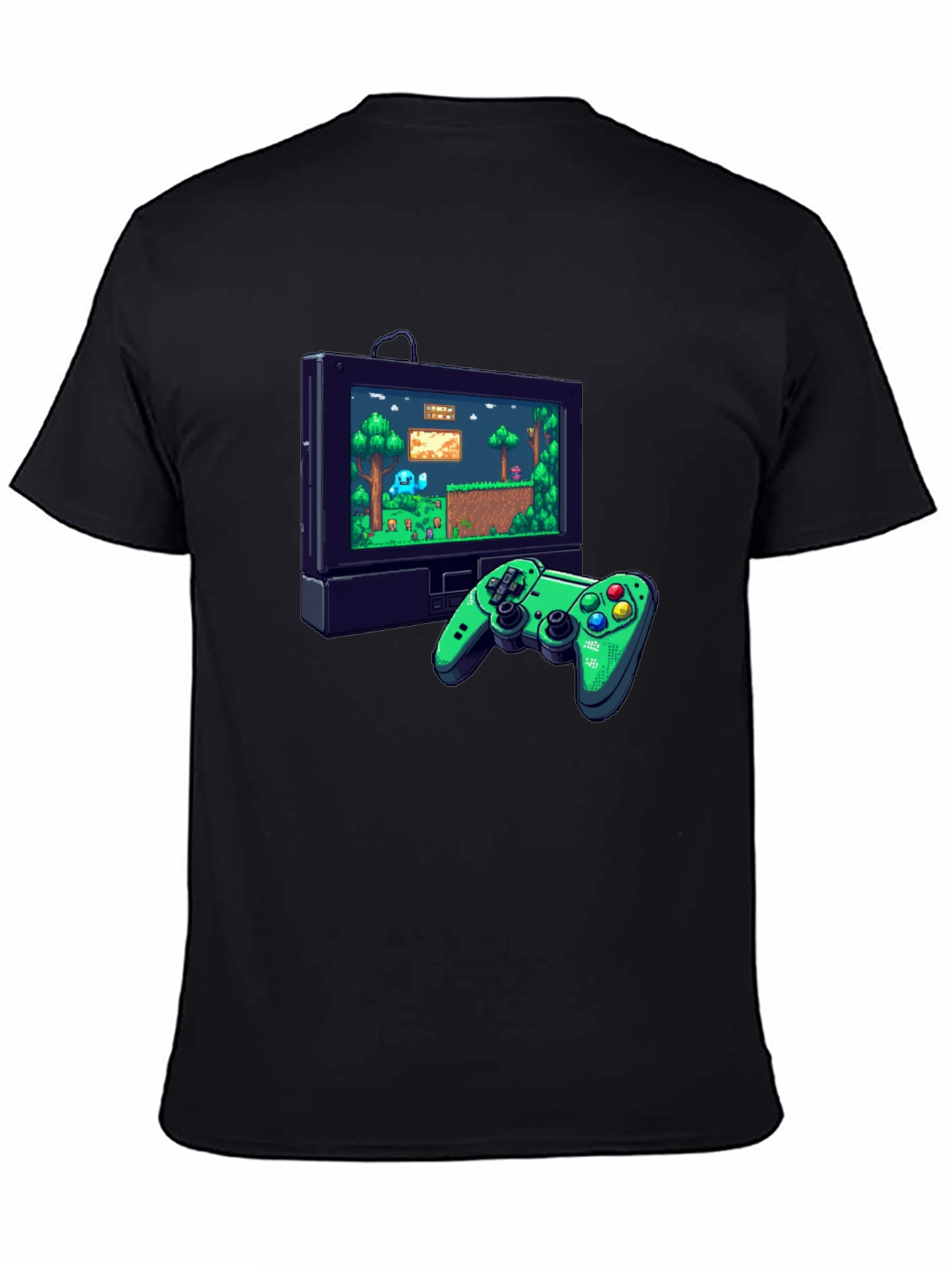 Retro Game Console Graphic Tee