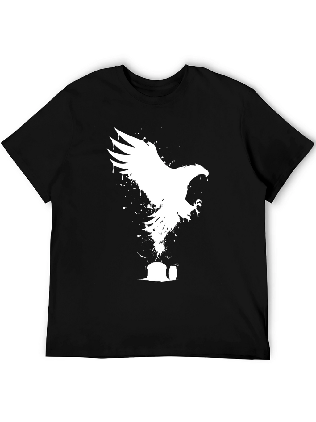 Eagle Graphic Tee - Black