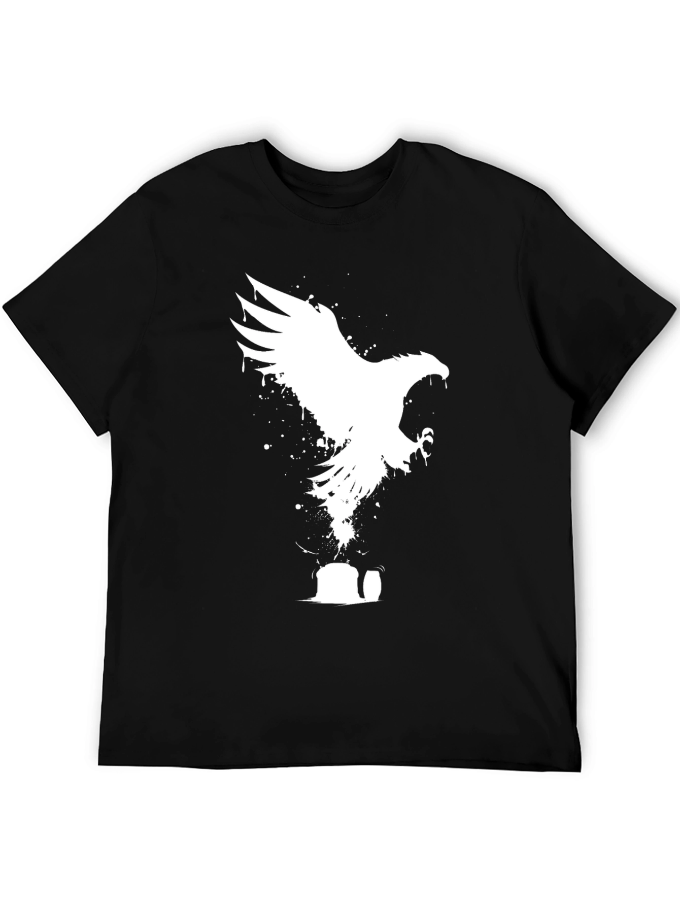Eagle Graphic Tee - Black