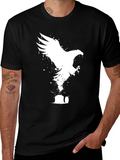 Eagle Graphic Tee - Black
