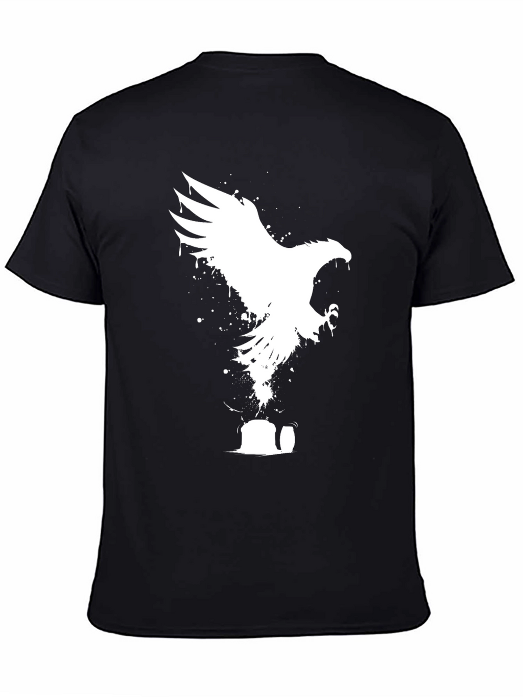 Eagle Graphic Tee - Black