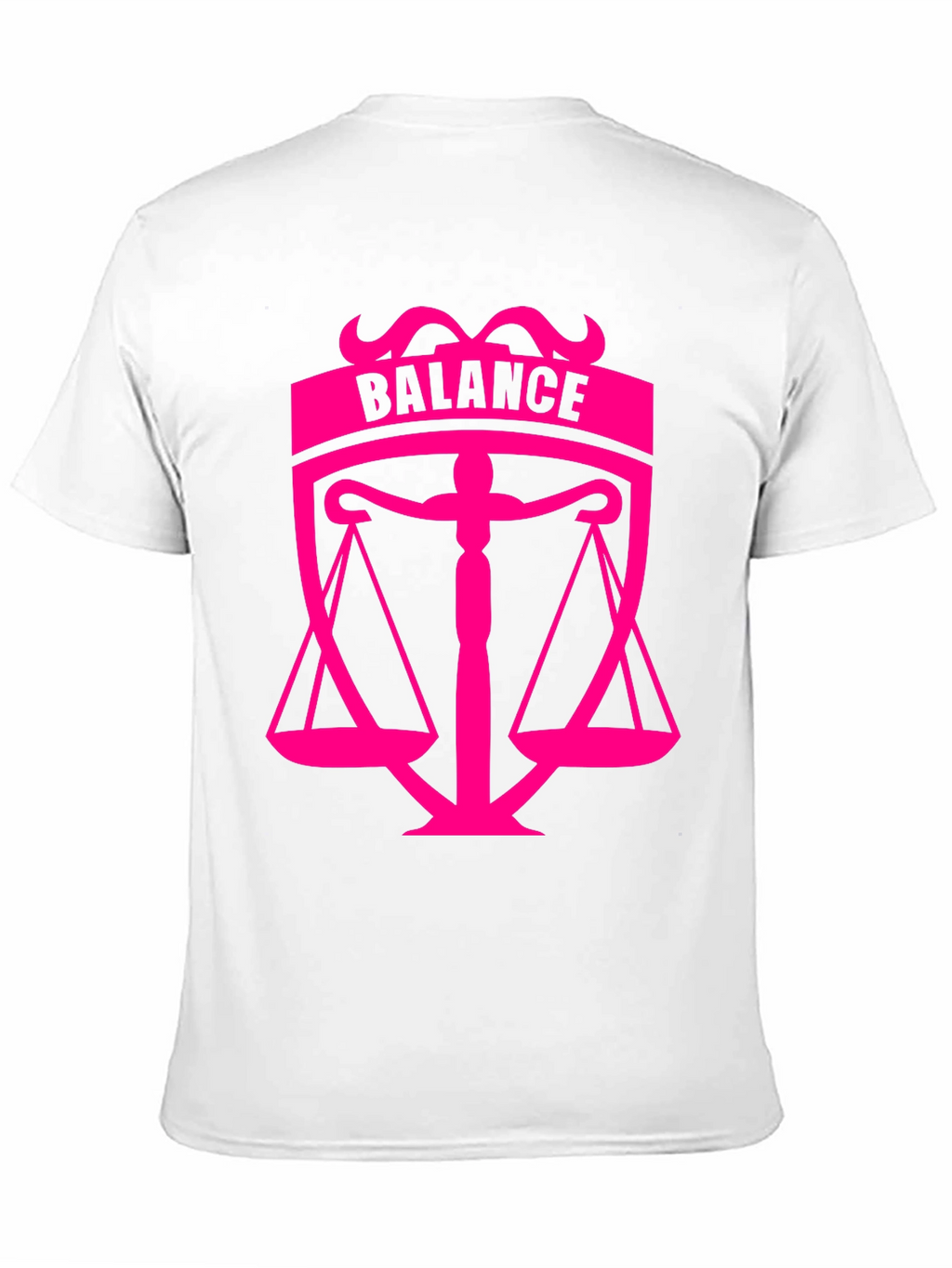 Balance Graphic Black T-Shirt