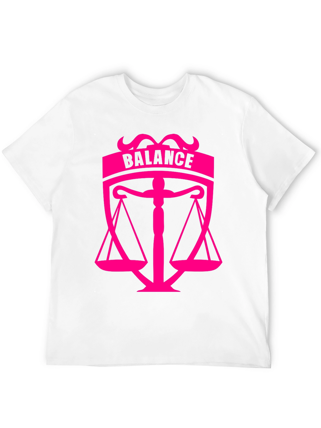 Balance Graphic Black T-Shirt