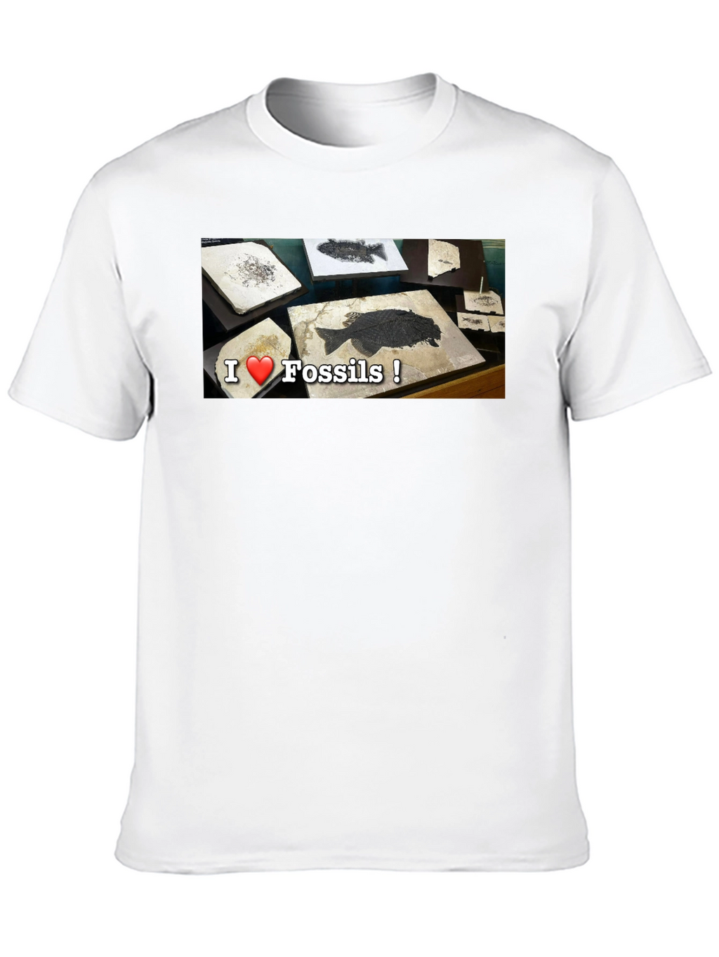 I Love Fossils T-Shirt