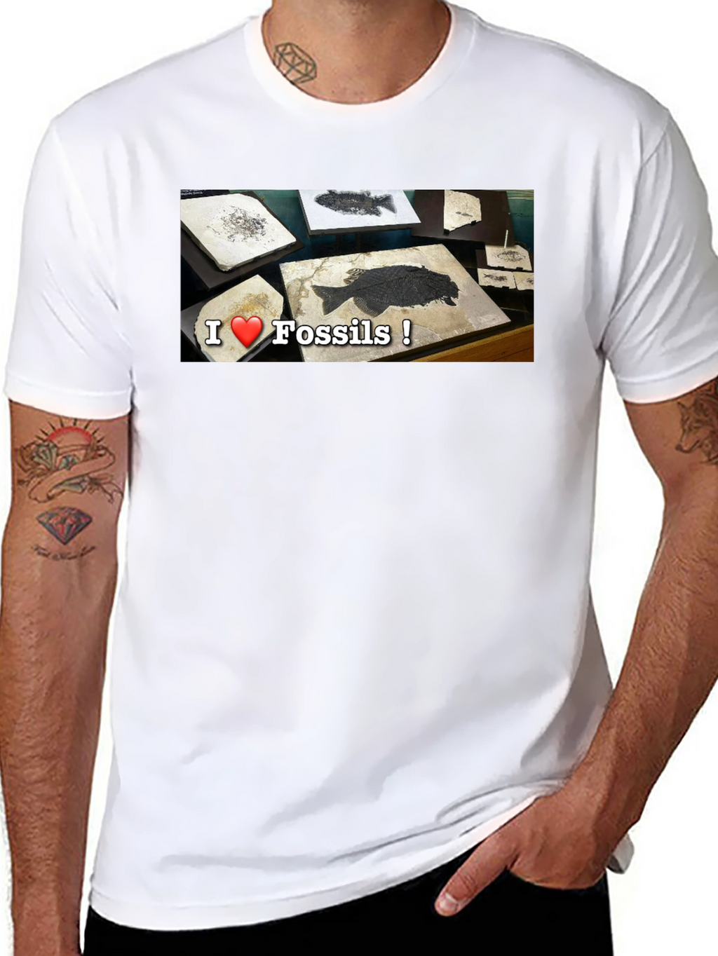 I Love Fossils T-Shirt